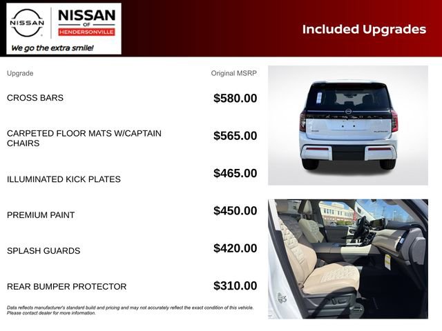 New 2026 Nissan Armada Platinum image 2