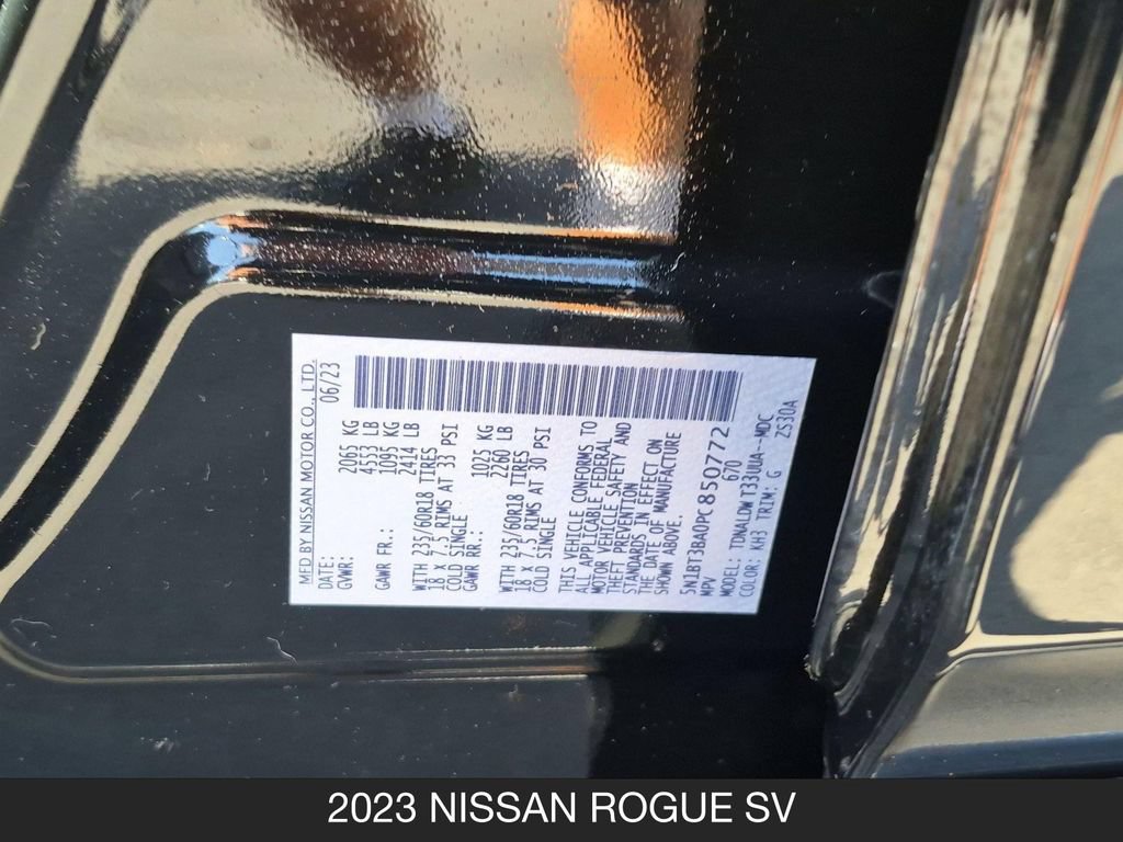 Certified 2023 Nissan Rogue SV FWD image 24