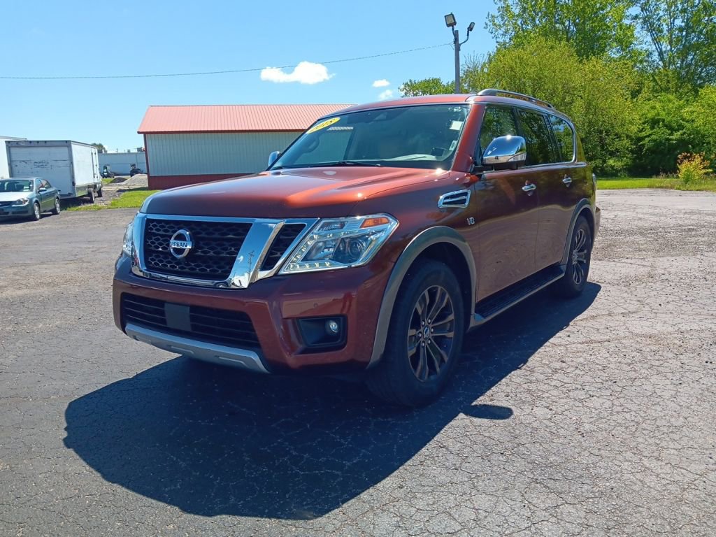 Used 2018 Nissan Armada Platinum w/ Captain Seat Package AWD/4WD image 10