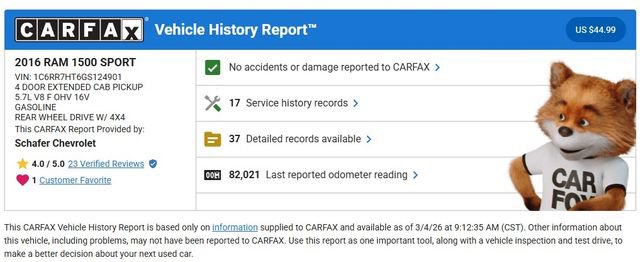 Used 2016 RAM 1500 Sport image 5