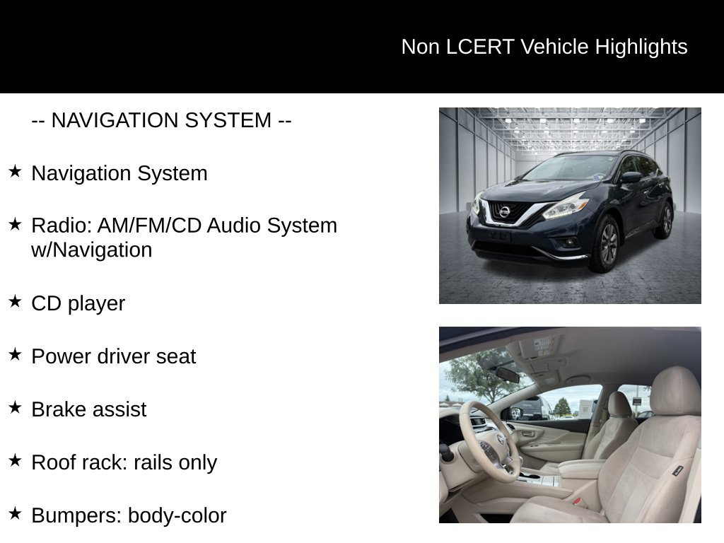 Used 2016 Nissan Murano SV AWD/4WD image 27