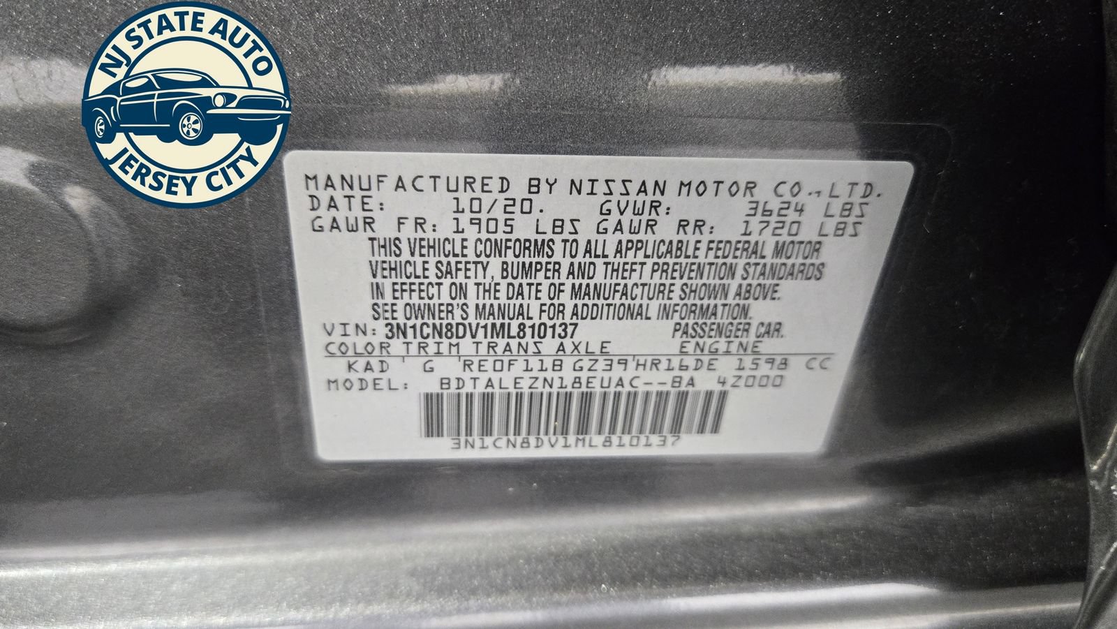 Used 2021 Nissan Versa S FWD image 23