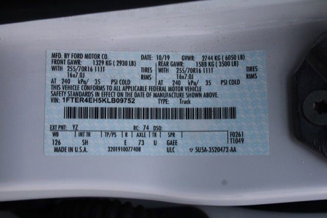 Used 2019 Ford Ranger XL w/ Equipment Group 101A Mid image 35