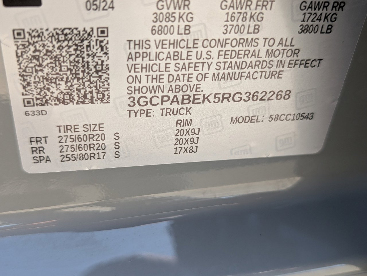 Used 2024 Chevrolet Silverado 1500 Custom w/ Turbomax Blackout Package image 22