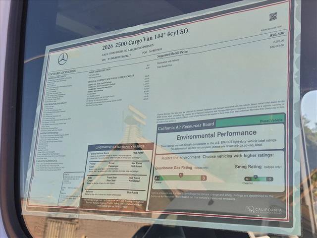 New 2026 Mercedes-Benz Sprinter 2500 image 17