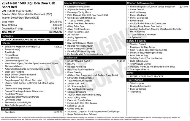 Used 2024 RAM 1500 Big Horn image 5