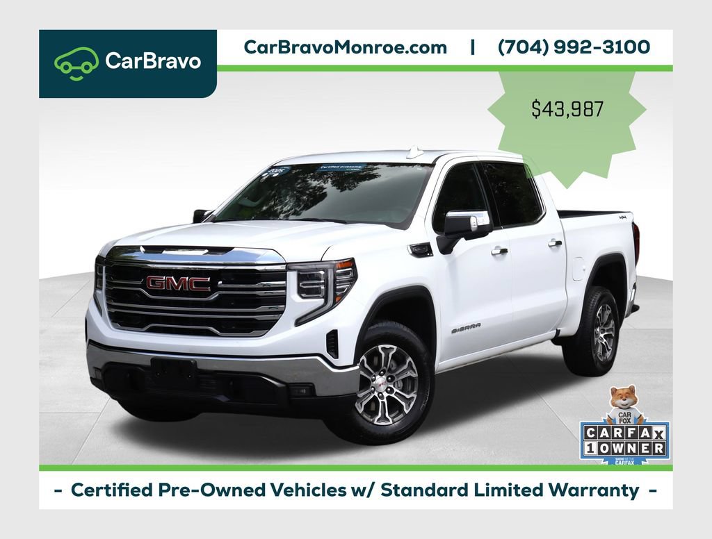 Certified 2025 GMC Sierra 1500 SLT