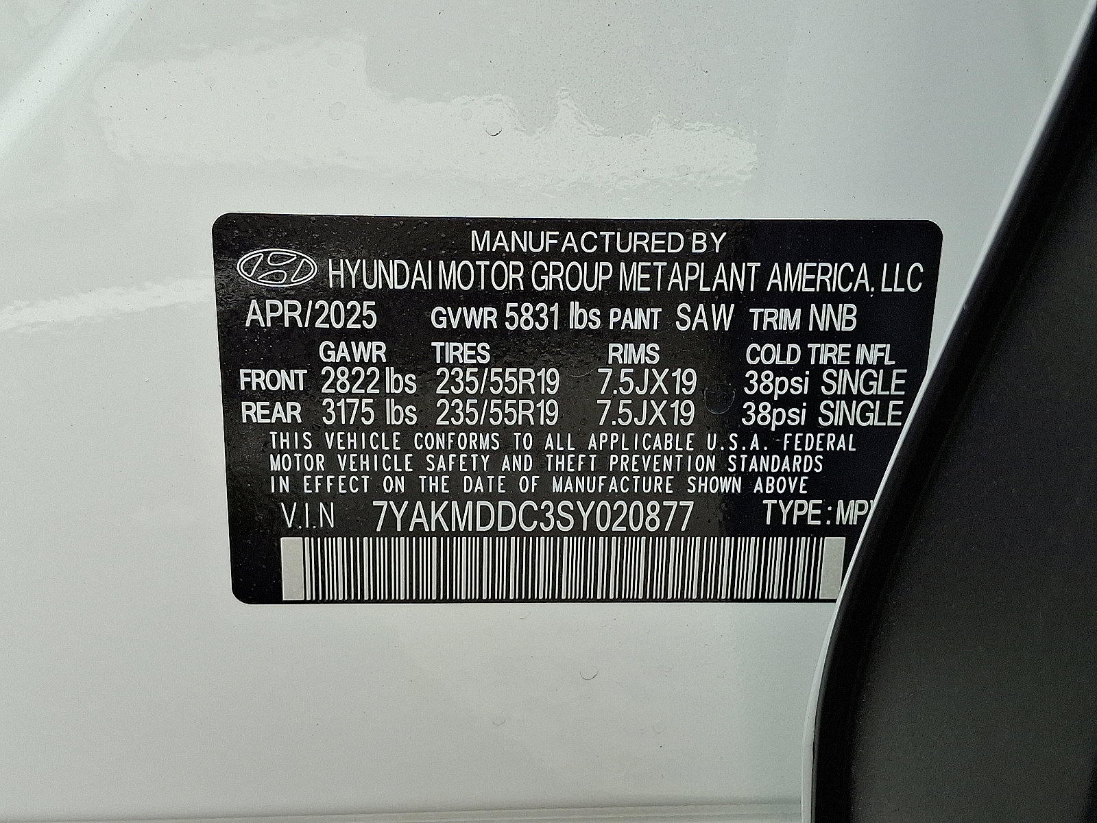 New 2025 Hyundai Ioniq 5 SE image 20