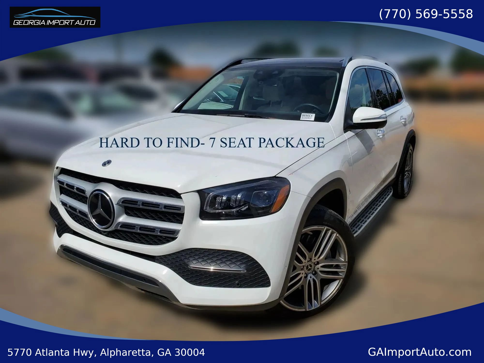 Used 2022 Mercedes-Benz GLS 450 4MATIC image 1