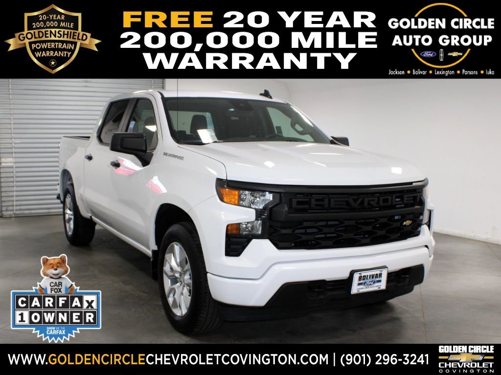Used 2024 Chevrolet Silverado 1500 Custom image 1