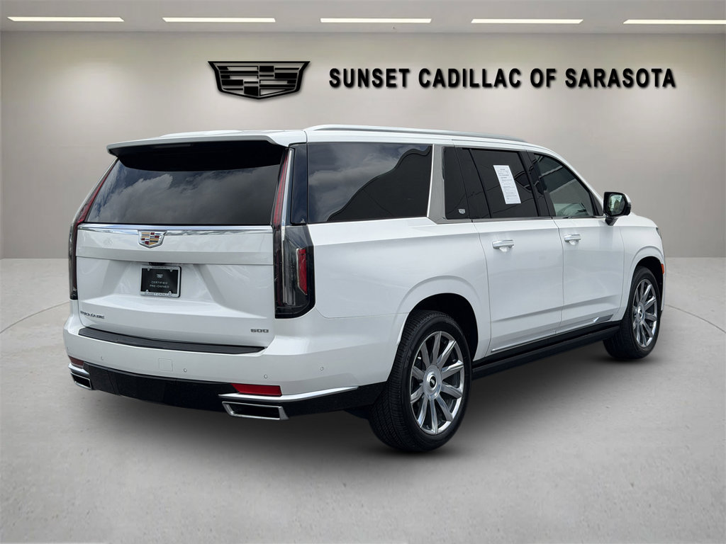 Certified 2024 Cadillac Escalade ESV Premium Luxury Platinum w/ LPO, Floor Liner Package AWD/4WD image 7
