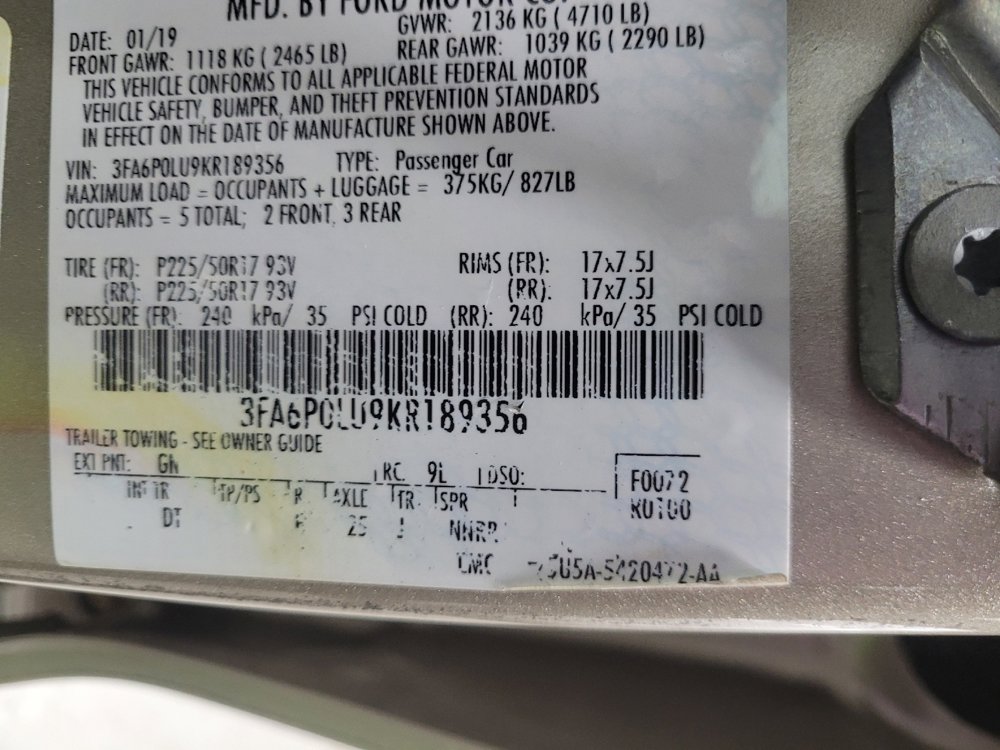 Used 2019 Ford Fusion SE image 33
