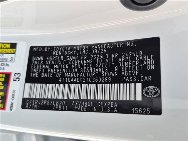 New 2026 Toyota Camry XSE FWD image 17