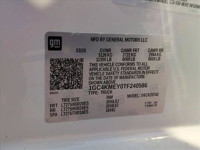 New 2026 Chevrolet Silverado 2500 Custom w/ Custom Value Package AWD/4WD image 17