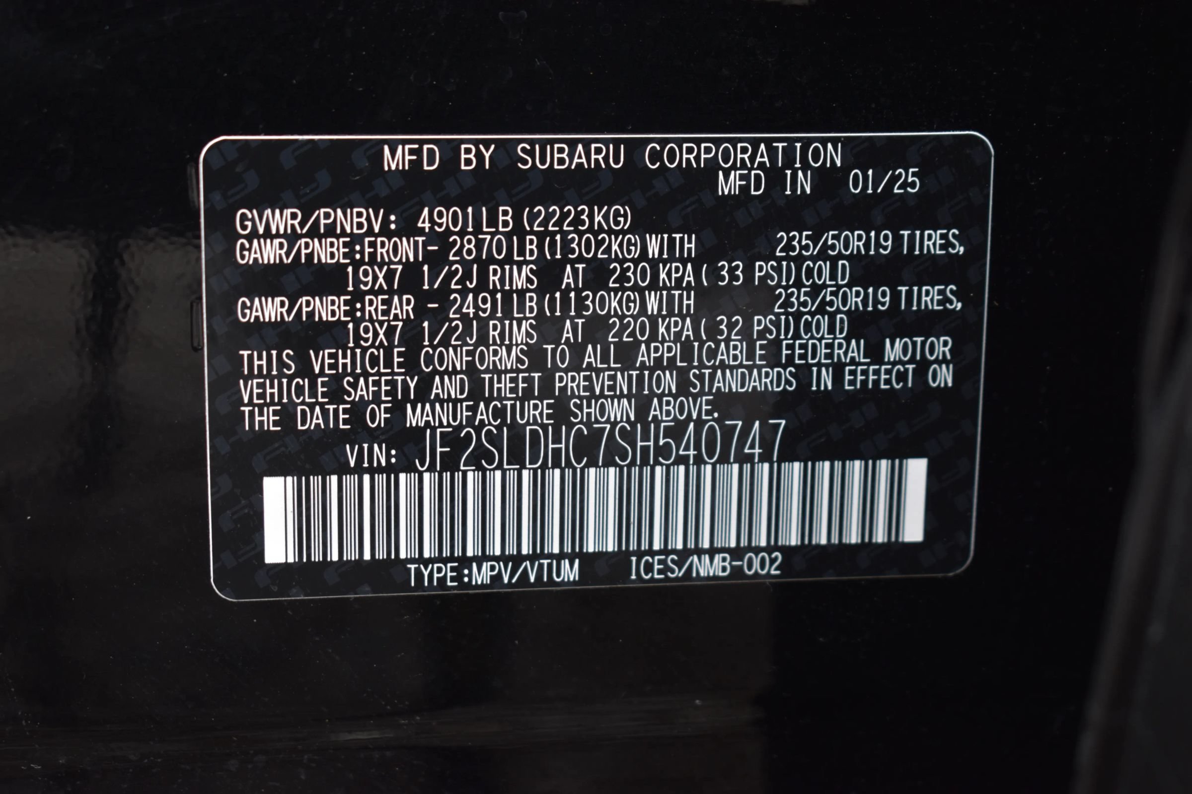 Used 2025 Subaru Forester Sport AWD/4WD image 65