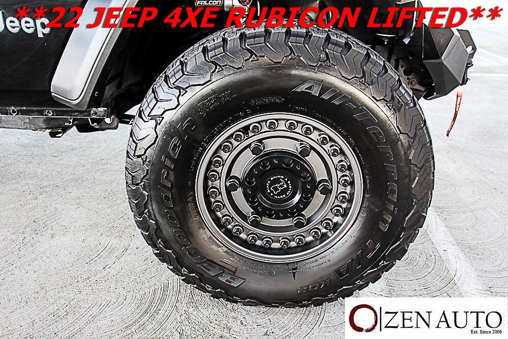Used 2022 Jeep Wrangler Unlimited Rubicon 4xe w/ Cold Weather Group image 57