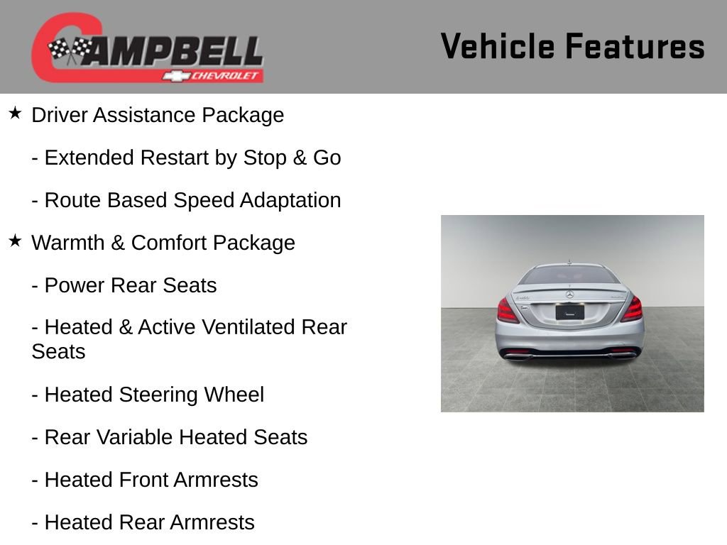 Used 2020 Mercedes-Benz S 450 4MATIC Sedan image 10