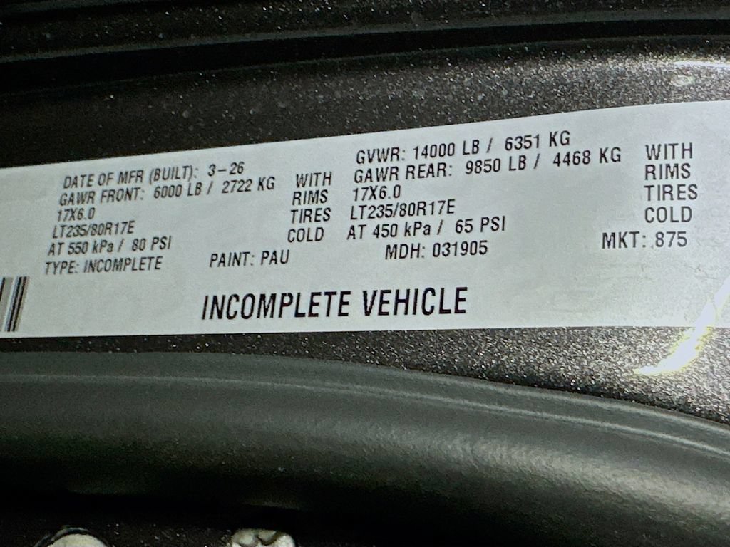 New 2026 RAM 3500 Tradesman w/ Chrome Appearance Group A AWD/4WD image 16