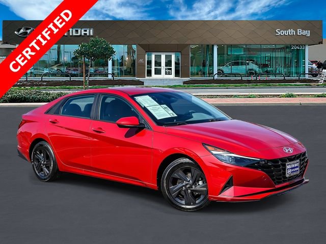 Certified 2021 Hyundai Elantra SEL