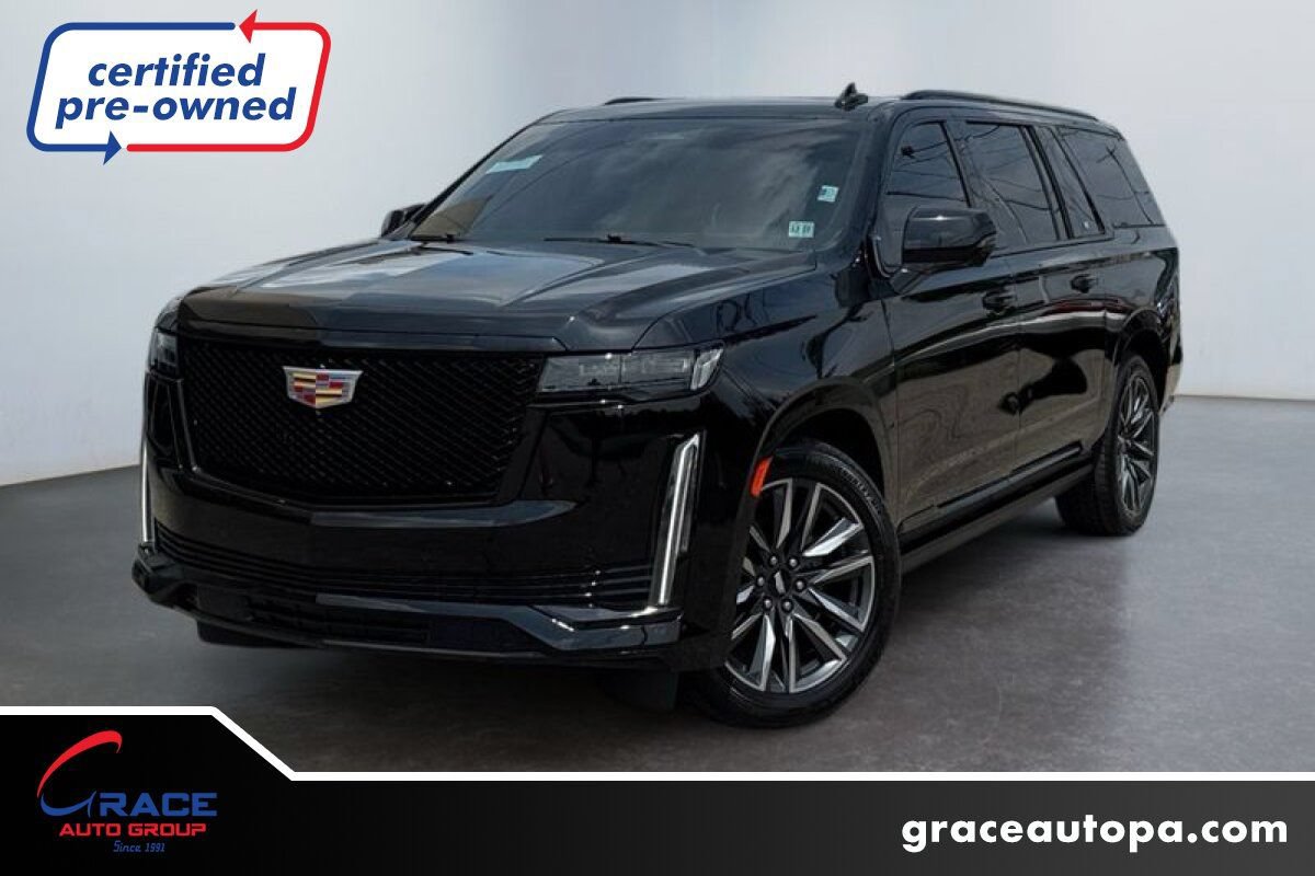 Used 2023 Cadillac Escalade ESV Sport w/ Touring Package AWD/4WD image 1
