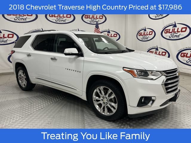 Used 2018 Chevrolet Traverse High Country w/ LPO, Cargo Package AWD/4WD image 1