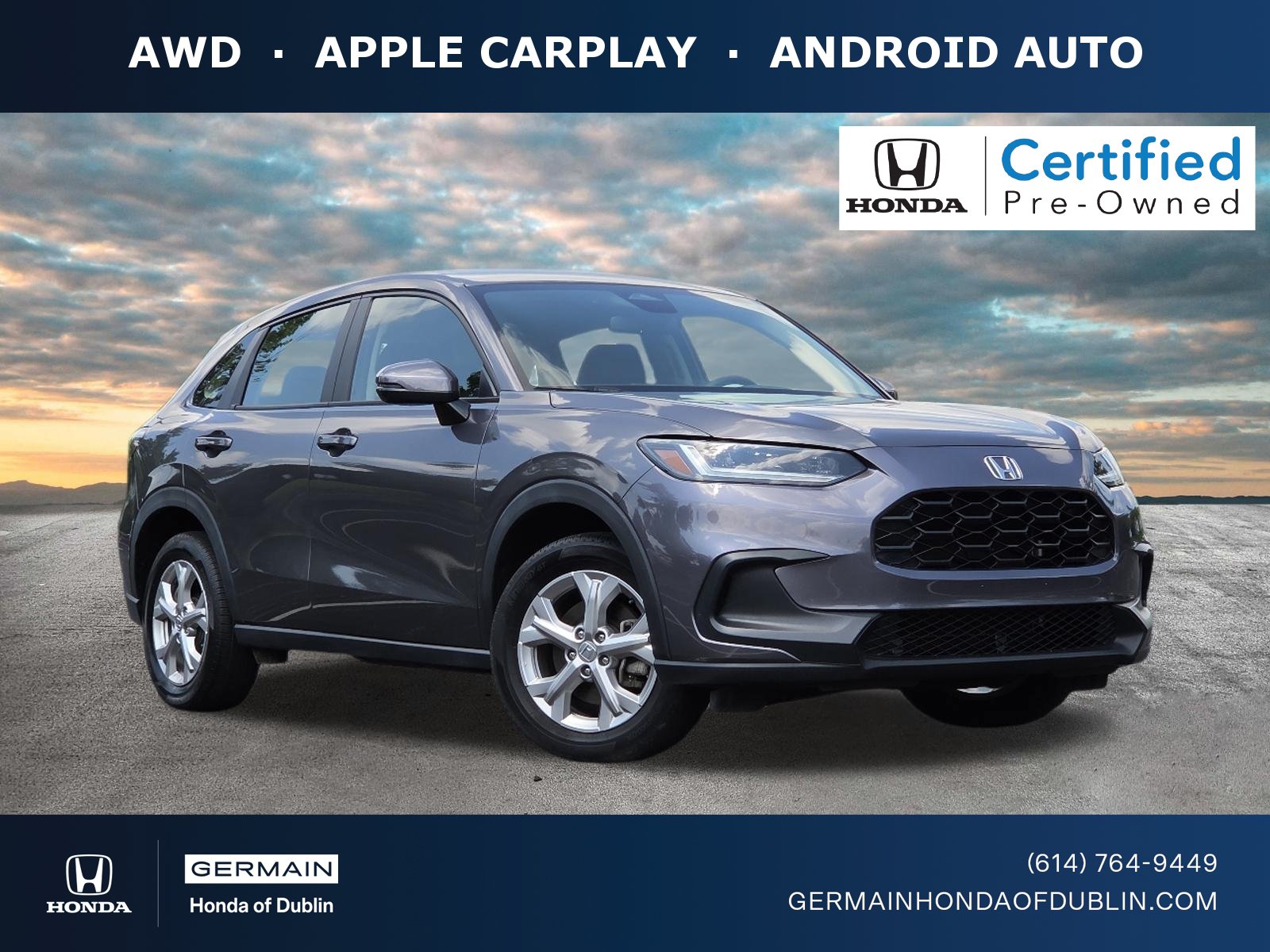 Certified 2023 Honda HR-V LX image 1