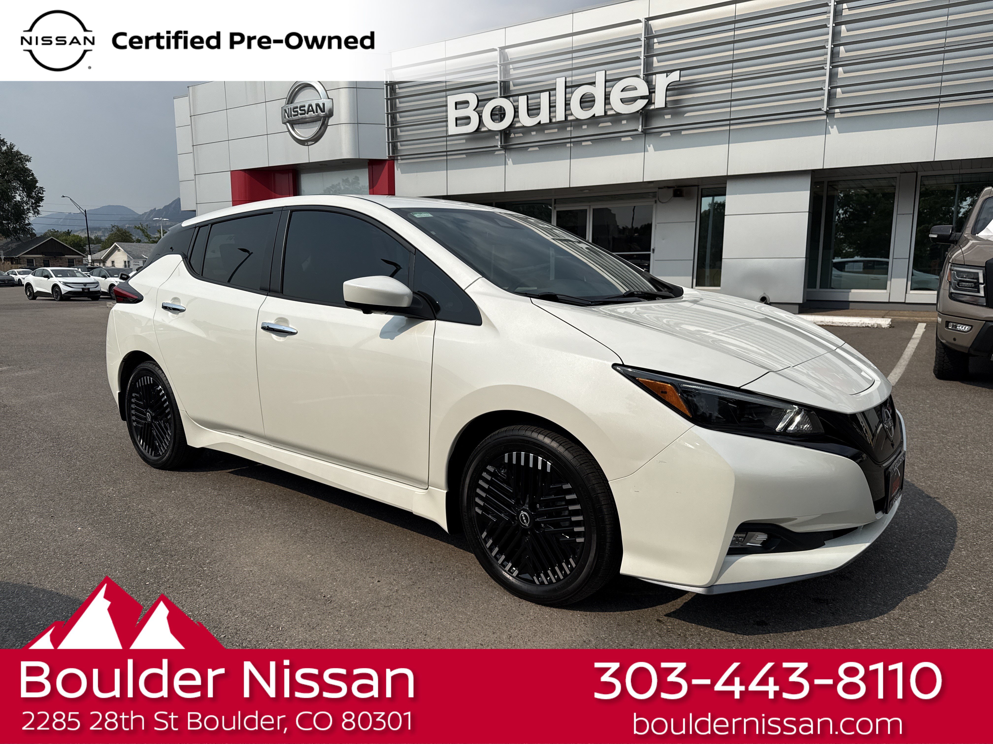 Certified 2025 Nissan Leaf SV Plus FWD image 1