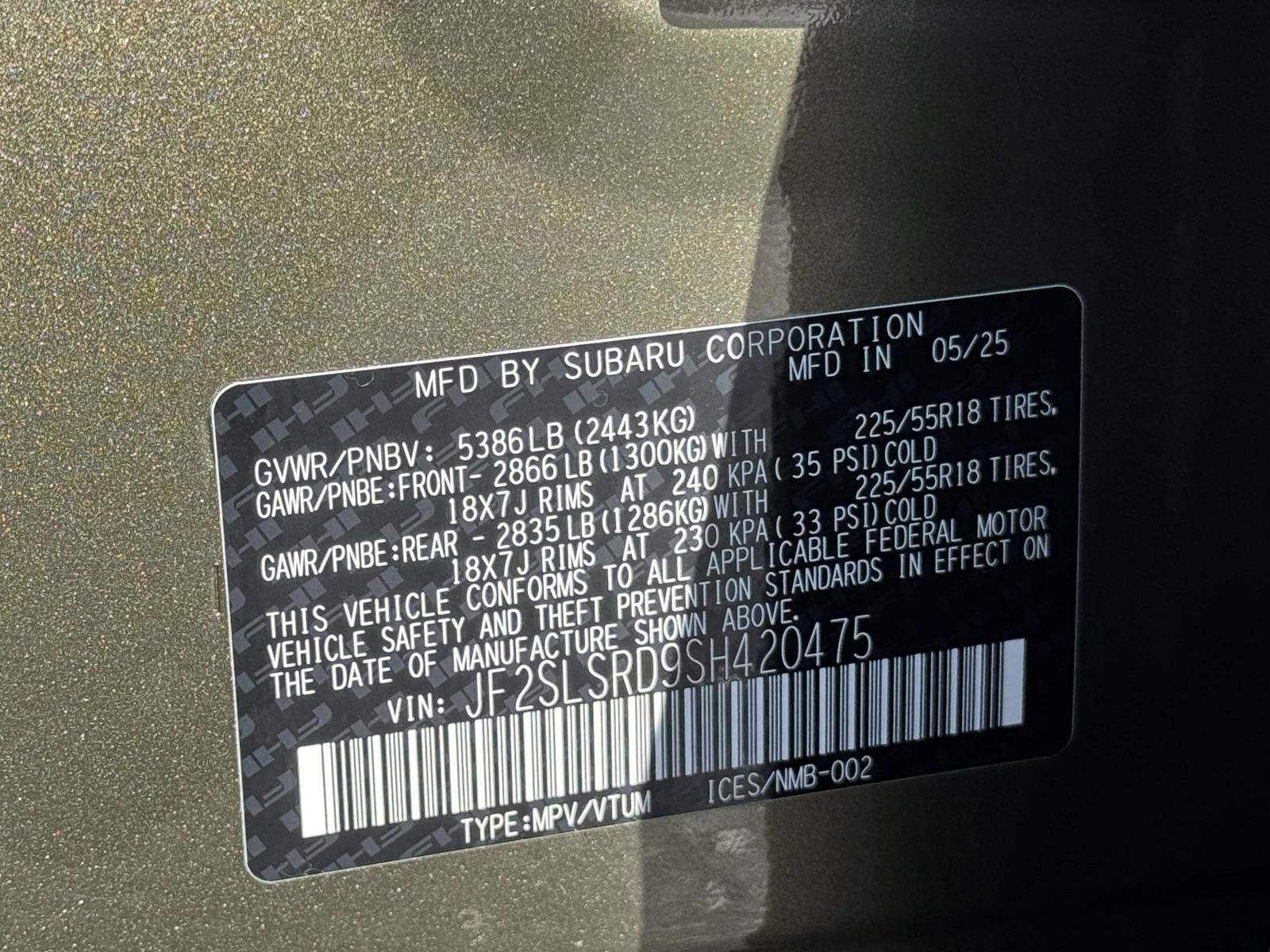 New 2025 Subaru Forester Limited w/ Popular Package image 18