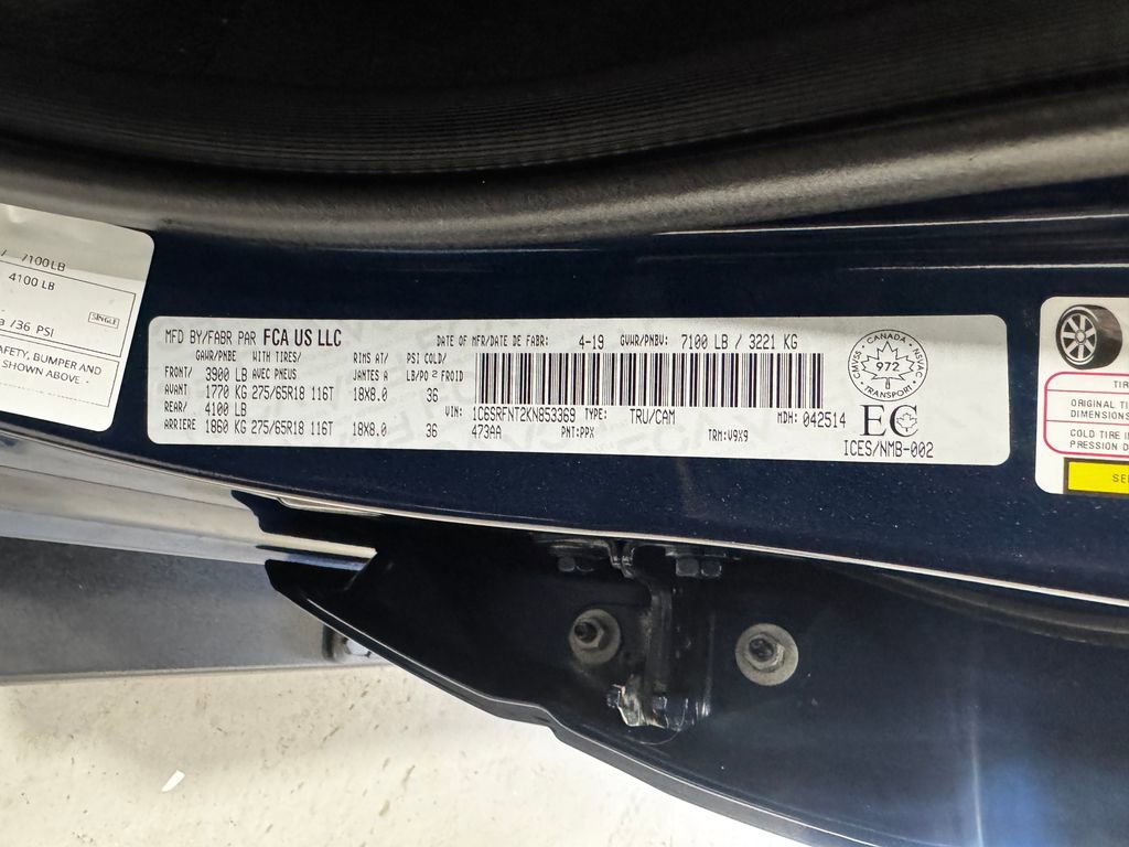 Used 2019 RAM 1500 Tradesman w/ SXT Appearance Group image 39