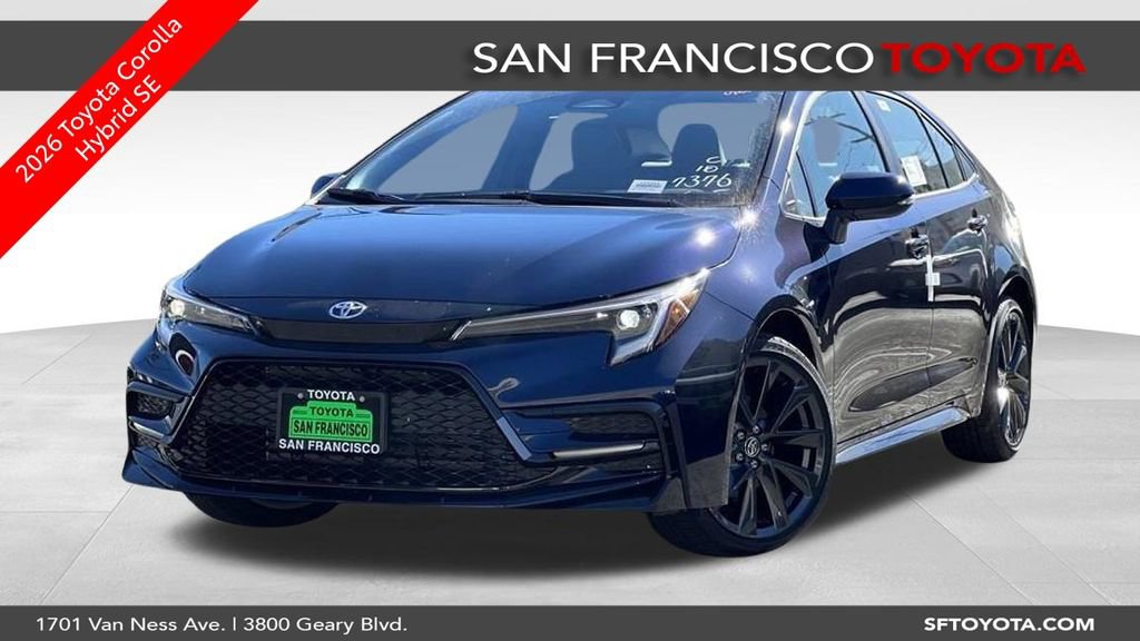 New 2026 Toyota Corolla SE