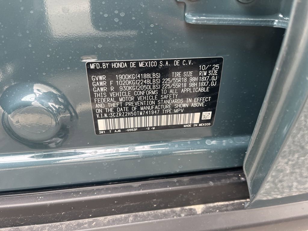 New 2026 Honda HR-V Sport image 30