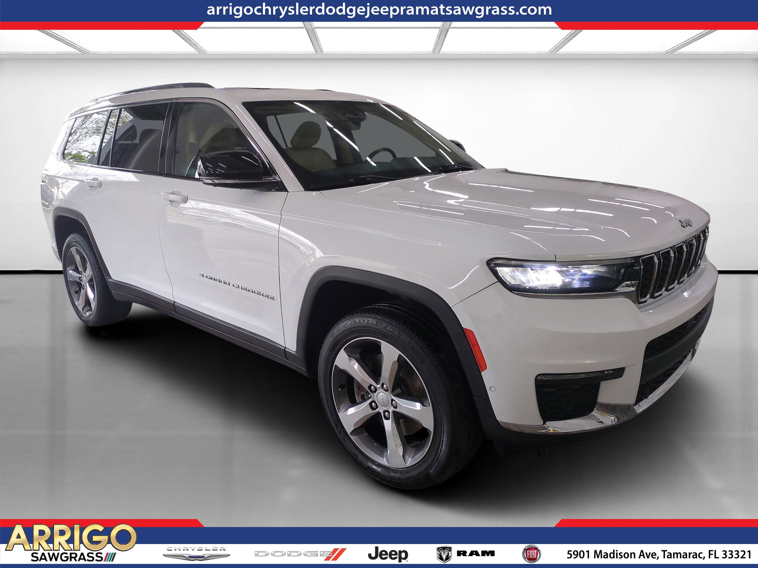 Certified 2021 Jeep Grand Cherokee L Limited w/ Luxury Tech Group II image 1