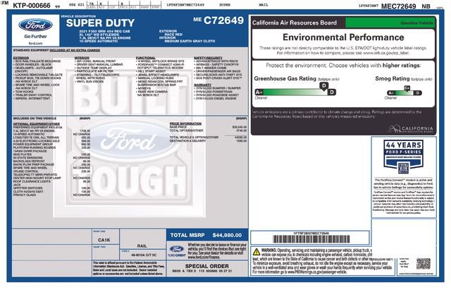 Used 2021 Ford F350 XL w/ Power Equipment Group AWD/4WD image 29