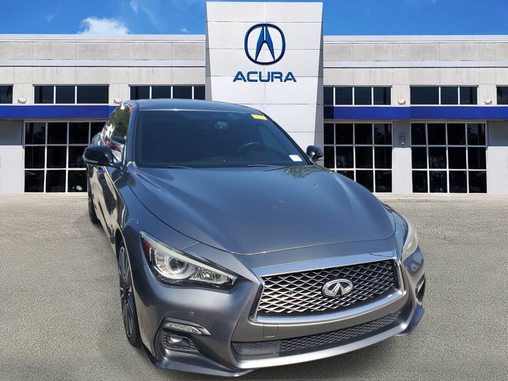 Used 2019 INFINITI Q50 Red Sport 400 w/ Proactive Package