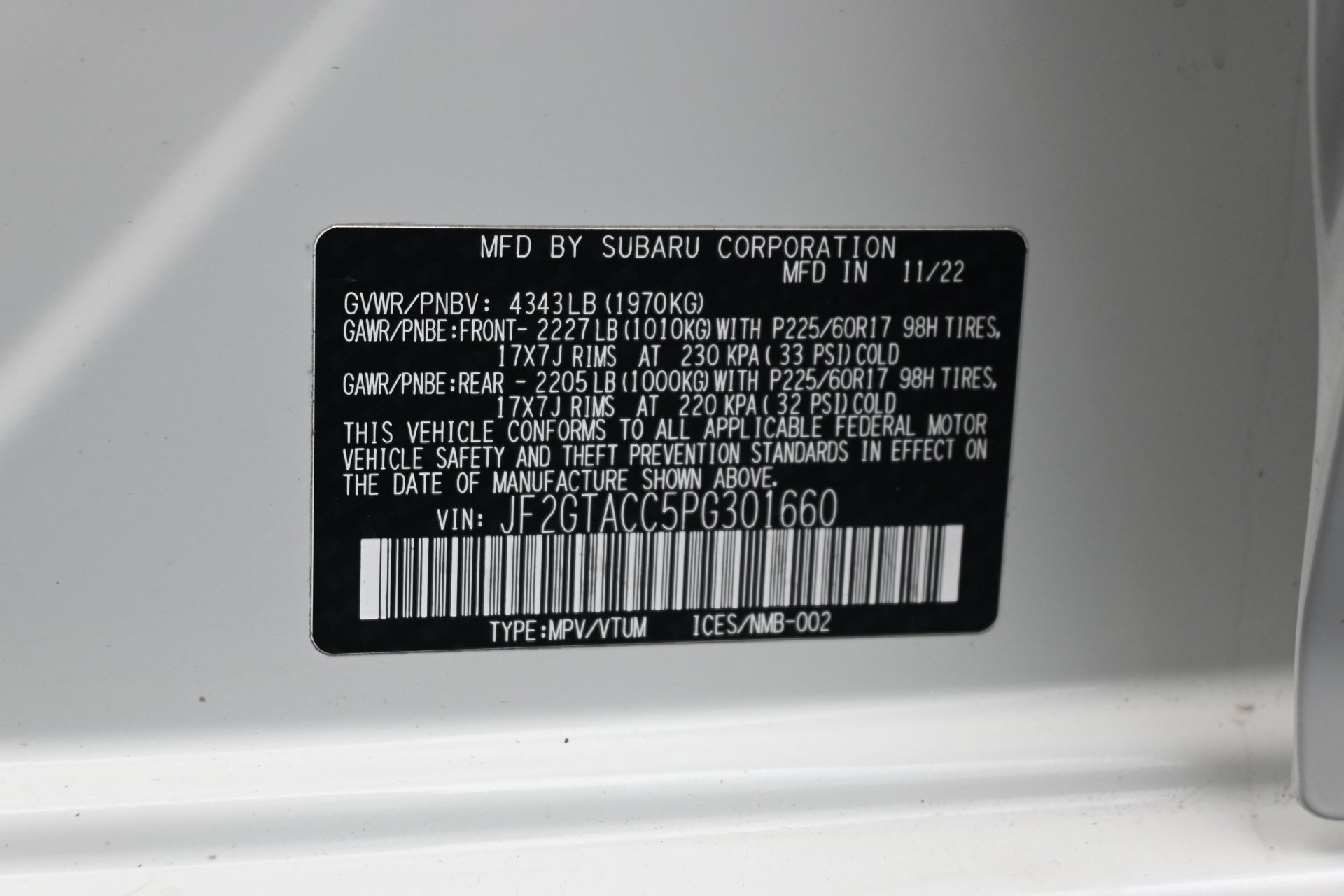 Used 2023 Subaru Crosstrek 2.0i Premium AWD/4WD image 23