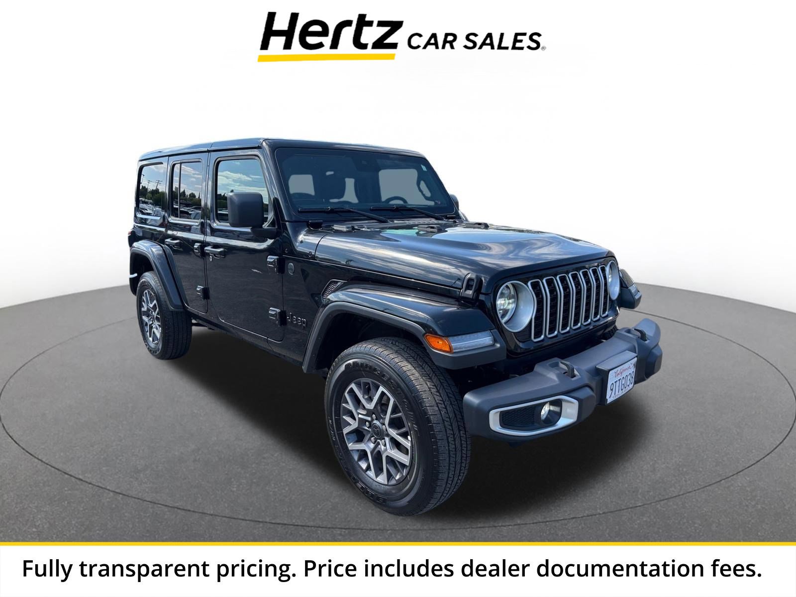 Used 2025 Jeep Wrangler Unlimited Sahara AWD/4WD image 1