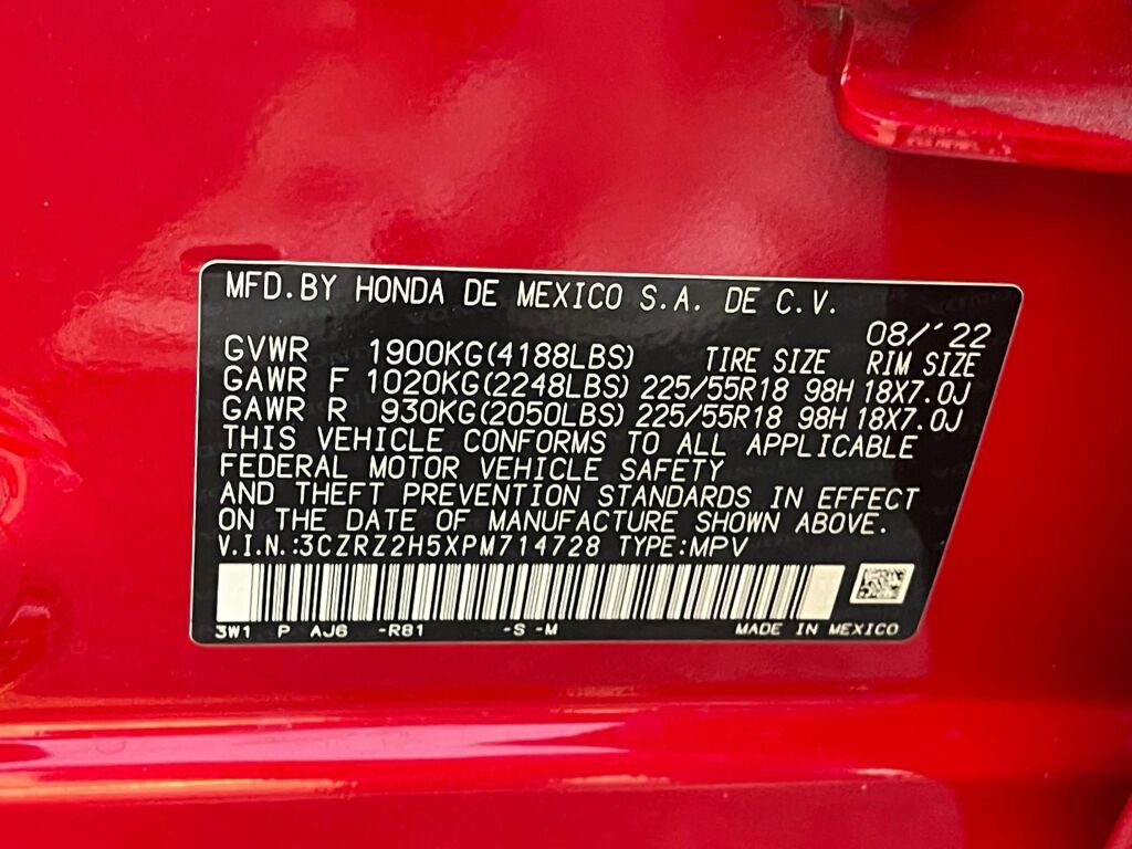 Certified 2023 Honda HR-V Sport image 25
