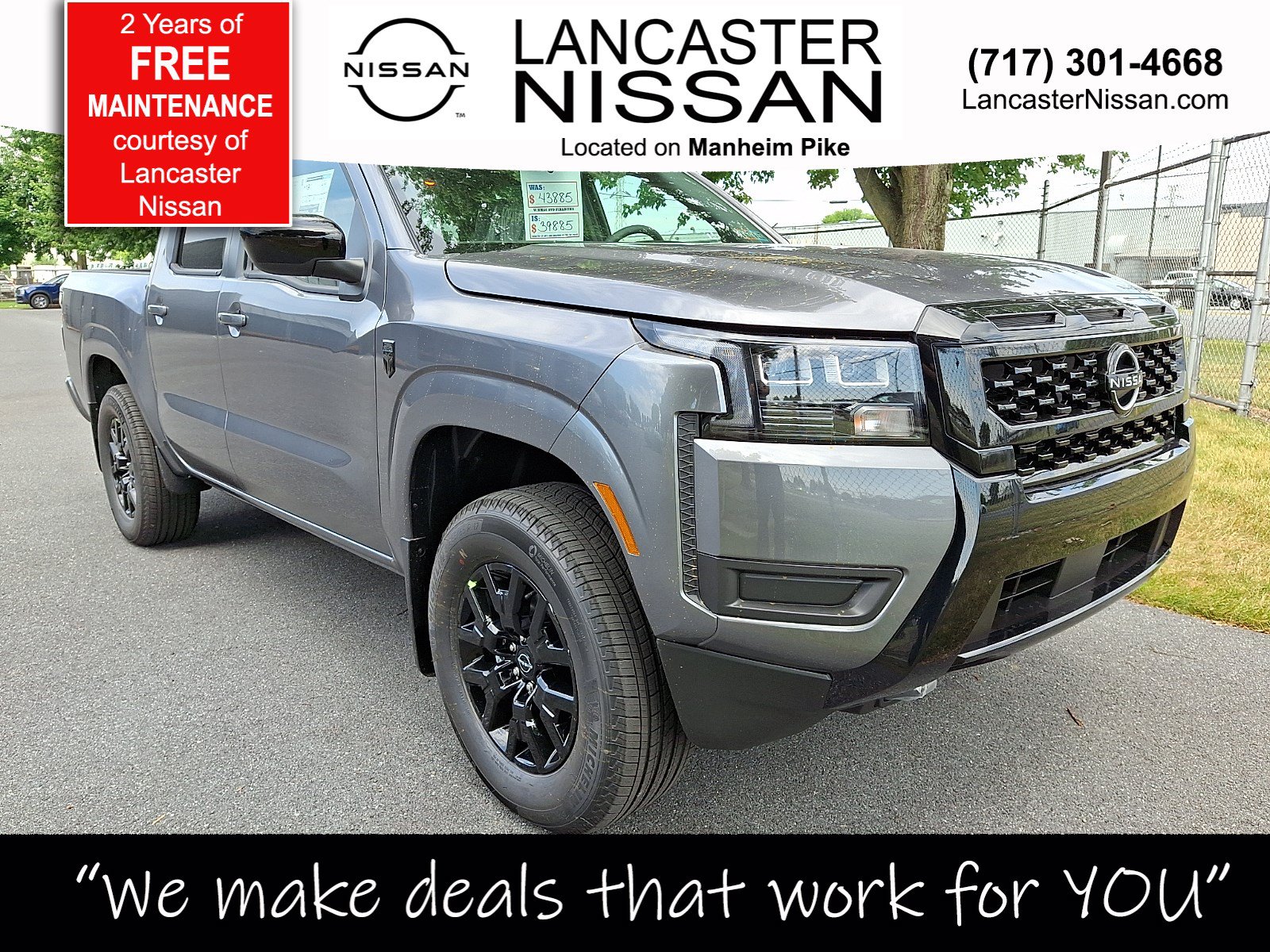 New 2026 Nissan Frontier SV w/ SV Convenience Package