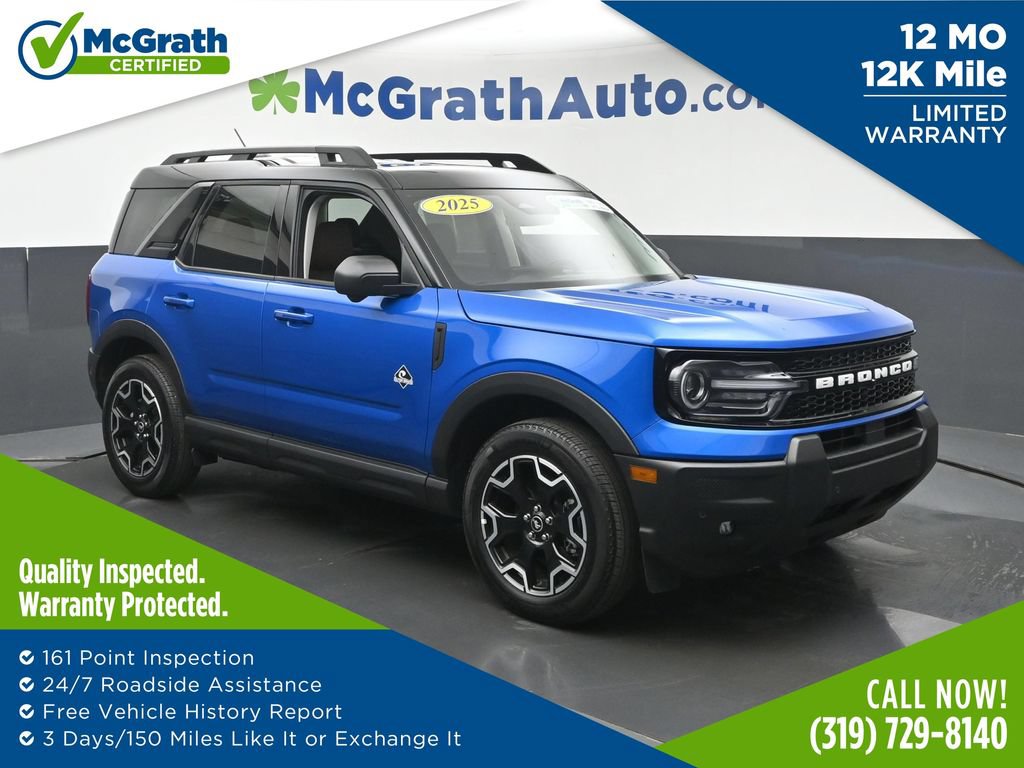 Used 2025 Ford Bronco Sport Outer Banks w/ Outer Banks Tech Package+