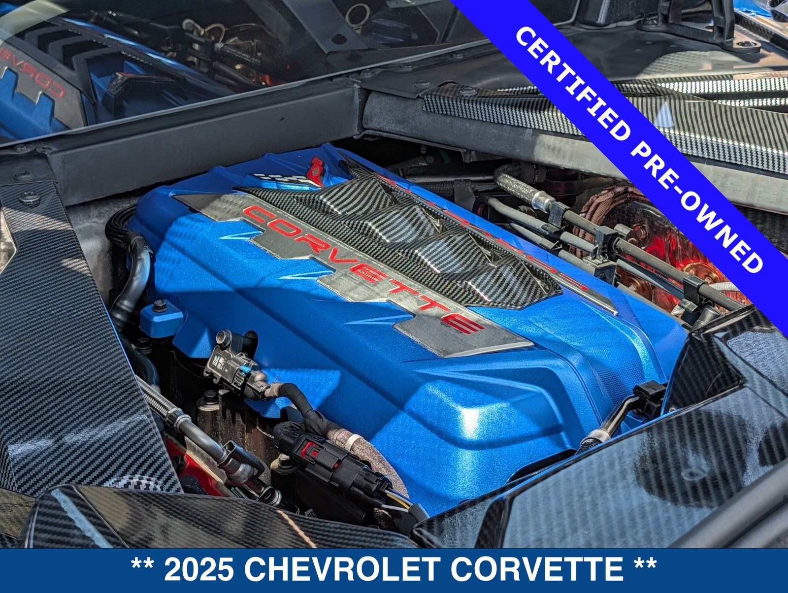Used 2025 Chevrolet Corvette Stingray Preferred Cpe w/ Z51 Performance Package RWD image 17
