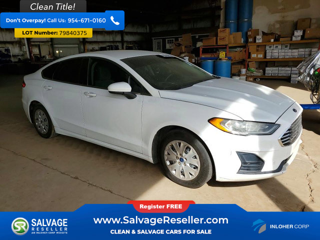 Used 2019 Ford Fusion S image 5