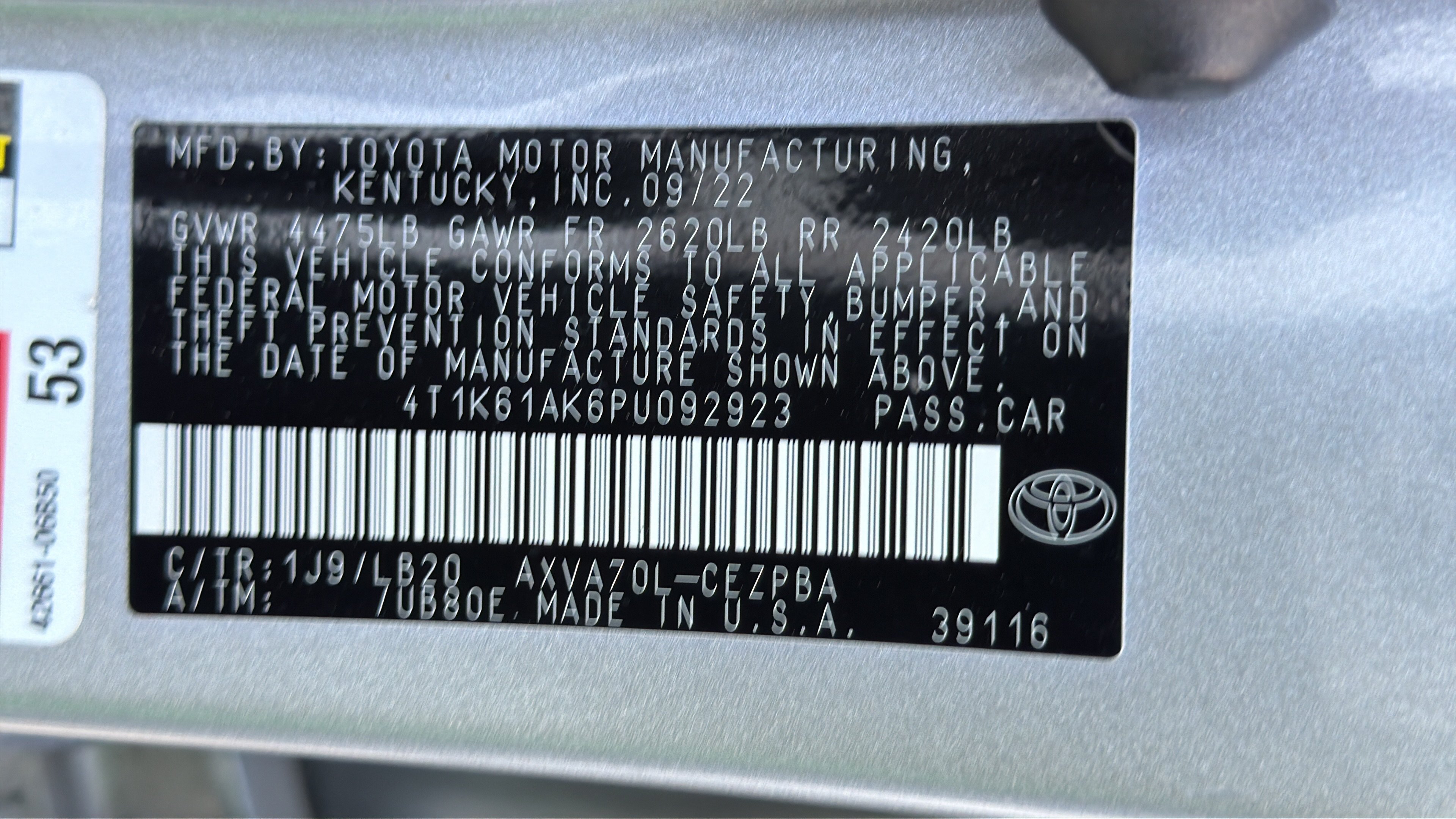 Used 2023 Toyota Camry XSE FWD image 30