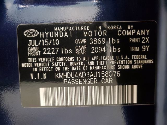 Used 2010 Hyundai Elantra GLS image 31