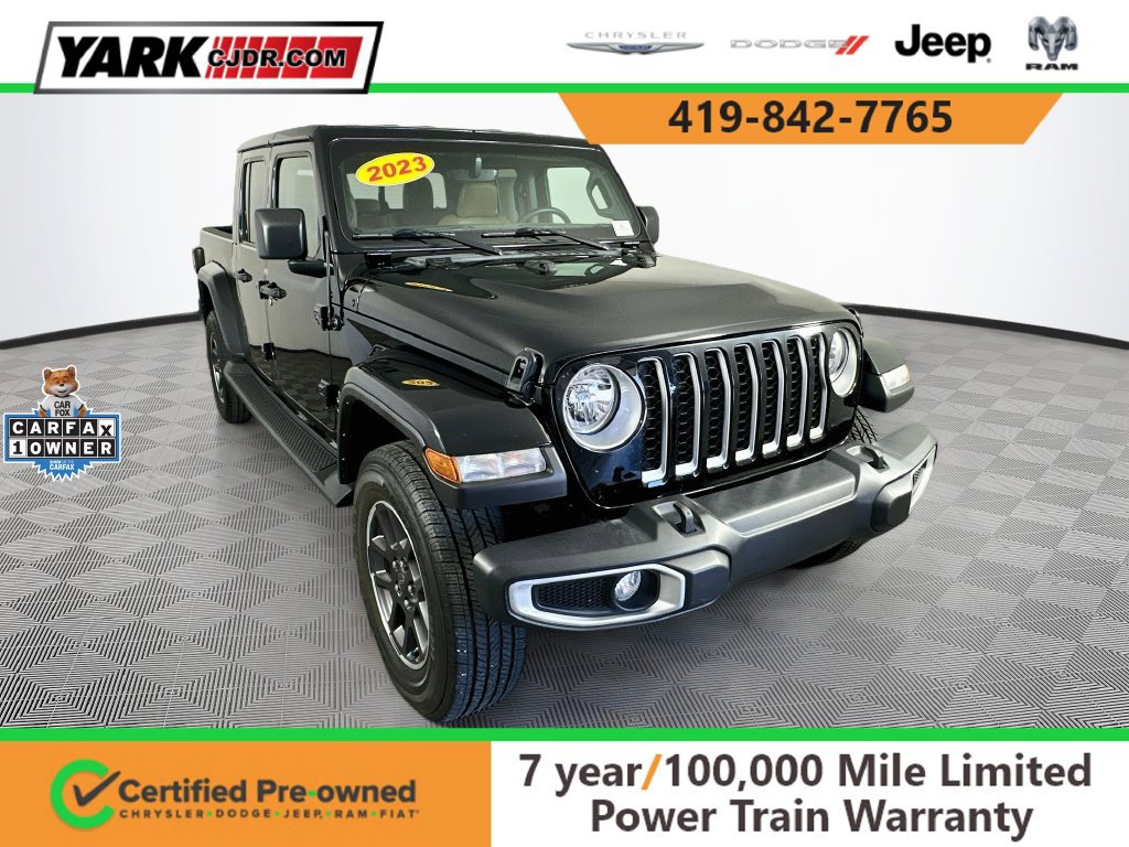 Used 2023 Jeep Gladiator Overland w/ Cold Weather Group AWD/4WD 360° Tour