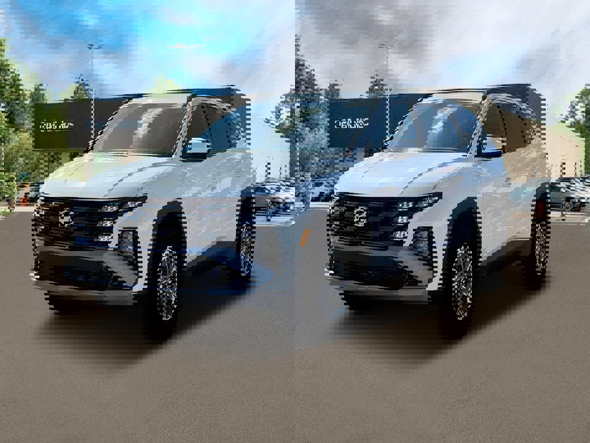 New 2025 Hyundai Tucson Blue