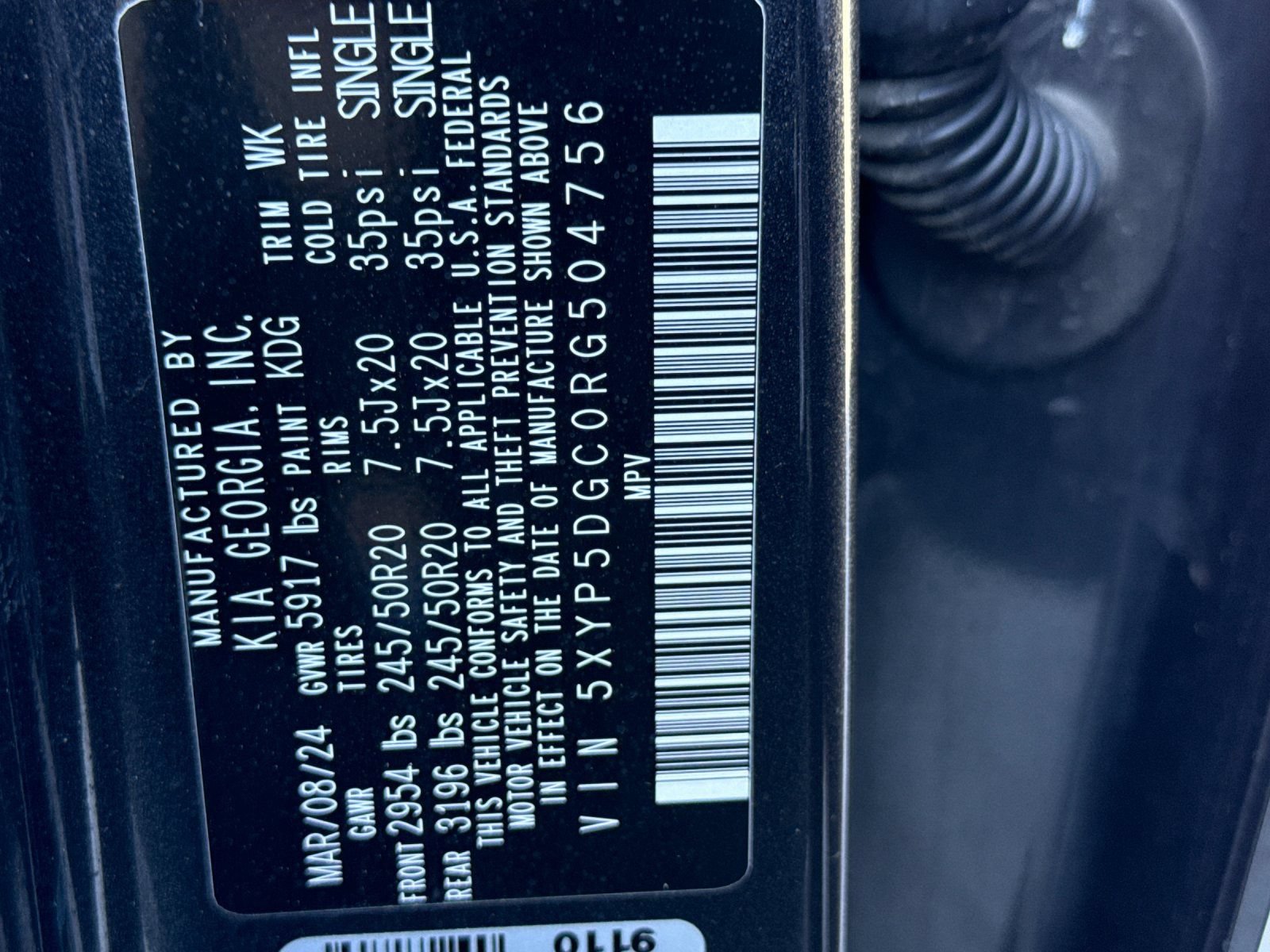 Certified 2024 Kia Telluride SX X-Line AWD/4WD image 30