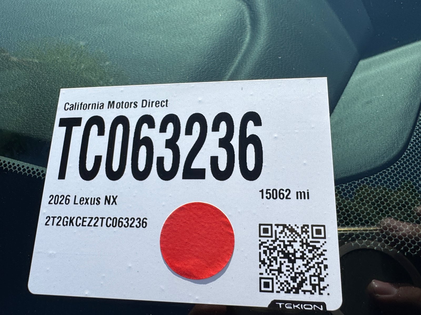 Used 2026 Lexus NX 350h AWD w/ Cold Area Package image 17