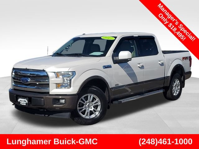 Used 2017 Ford F150 Lariat w/ Equipment Group 501A Mid