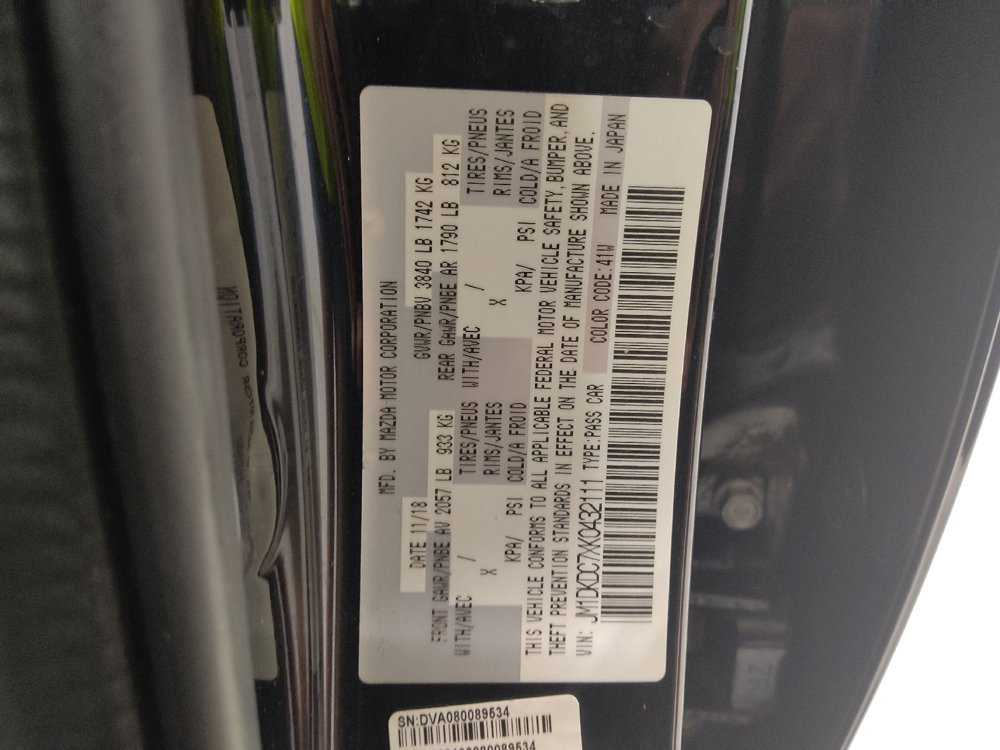 Used 2019 MAZDA CX-3 Touring w/ Preferred Equipment Package FWD image 33