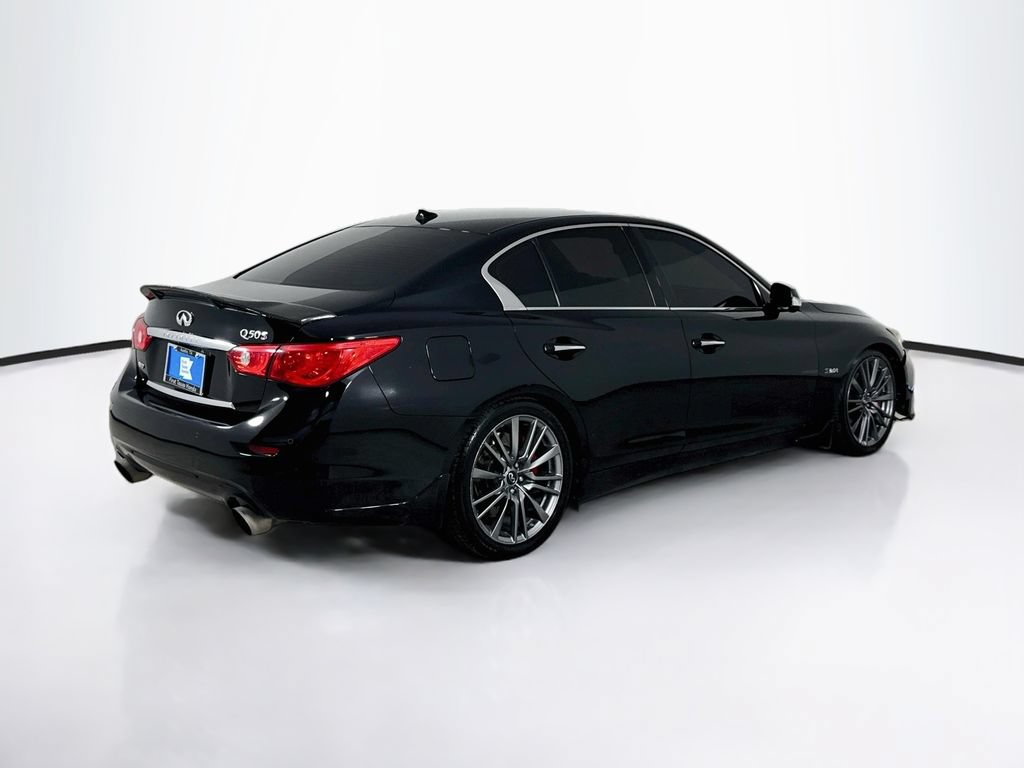 Used 2017 INFINITI Q50 Red Sport 400 AWD/4WD image 8